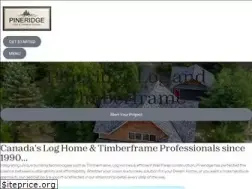 Sites similar to pineridgetimberframe.com