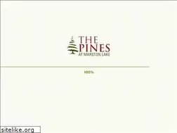Sites similar to pinesatmarstonlake.com