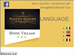 Sites similar to pinetoresort.it