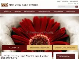 Sites similar to pineviewcarecenter.com