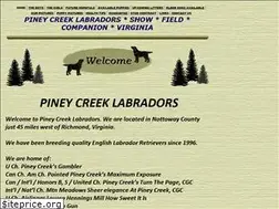 Sites similar to pineycreeklabradors.com