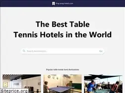 Sites similar to ping-pong-hotels.com