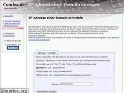 Sites similar to ping.comlex.de