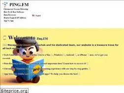 Sites similar to ping.fm