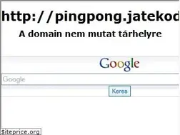 Sites similar to pingpong.jatekod.hu