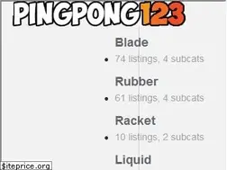 Sites similar to pingpong123.com