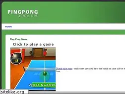 Sites similar to pingponggame.net
