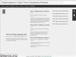 Sites similar to pingpongholic.blogspot.com