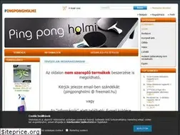 Sites similar to pingpongholmi.hu