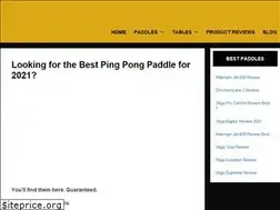 Sites similar to pingpongpaddlereview.com