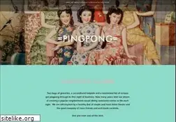 Sites similar to pingpongrestaurant.com