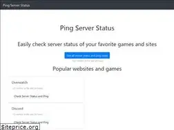 Sites similar to pingserverstatus.com