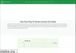 pingtestlive.com