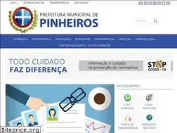 Sites similar to pinheiros.es.gov.br