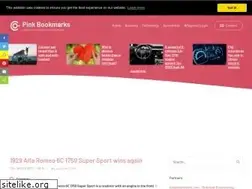 Sites similar to pinkbookmarks.com