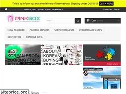 Sites similar to pinkbox.kr