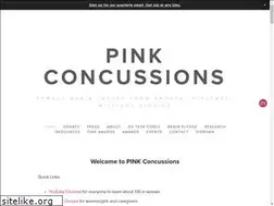 Sites similar to pinkconcussions.com