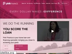 Sites similar to pinkfinance.com.au