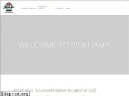 Sites similar to pinkhamseafood.com