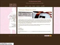 Sites similar to pinklovesbrown.com