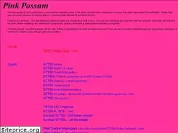 Sites similar to pinkpossum.com