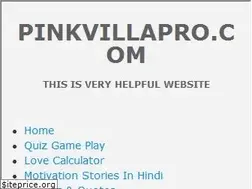 Sites similar to pinkvillapro.com