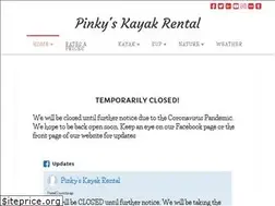 Sites similar to pinkyskayakrental.com