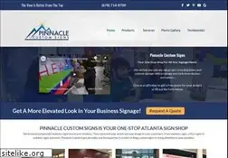 Sites similar to pinnaclecustomsigns.com