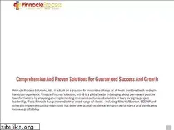 Sites similar to pinnacleprocess.com