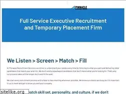Sites similar to pinnaclerecruitmentservices.com