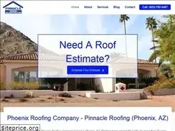 Sites similar to pinnacleroofingaz.com