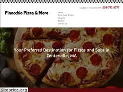 Sites similar to pinocchiopizzaandmore.com