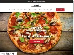 Sites similar to pinositalianrestaurant.com