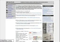 Sites similar to pinouts.ru