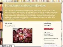 Sites similar to pinoyamericanrecipes.blogspot.com