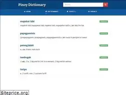 Sites similar to pinoydictionary.com