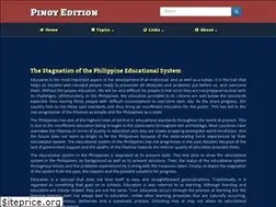 Sites similar to pinoyedition.com