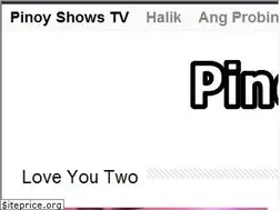 Sites similar to pinoyshowstv.com