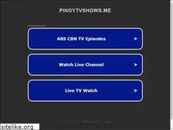 Sites similar to pinoytvshows.me