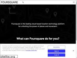 Sites similar to pinpoint.foursquare.com