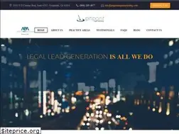 Sites similar to pinpointlegalmarketing.com