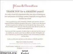 Sites similar to pinsandneedlesnyc.com