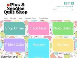 Sites similar to pinsandneedlesquiltshop.com