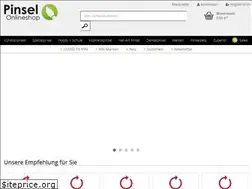 Sites similar to pinsel-onlineshop.de