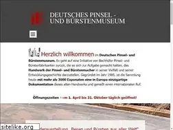 Sites similar to pinselmuseum-bechhofen.de