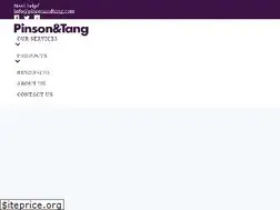 Sites similar to pinsonandtang.com