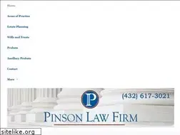 Sites similar to pinsonlaw.com