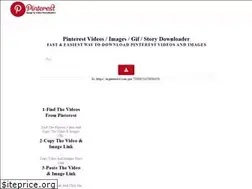 Sites similar to pinterestdownloader.co