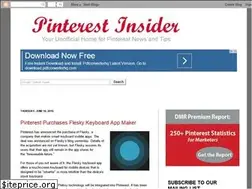 Sites similar to pinterestinsider.com