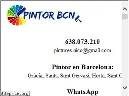 Sites similar to pintorbcn.com